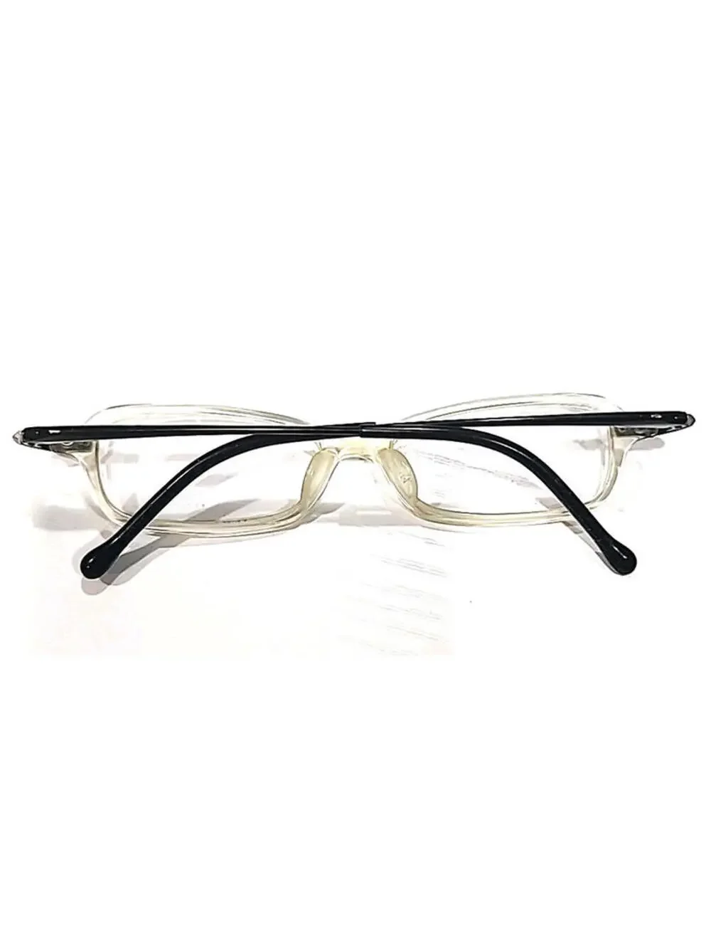 Ray Ban Jr RB1509 3500 Sm Kids Youth Clear Black Rectangle Eyeglasses 44-14 120